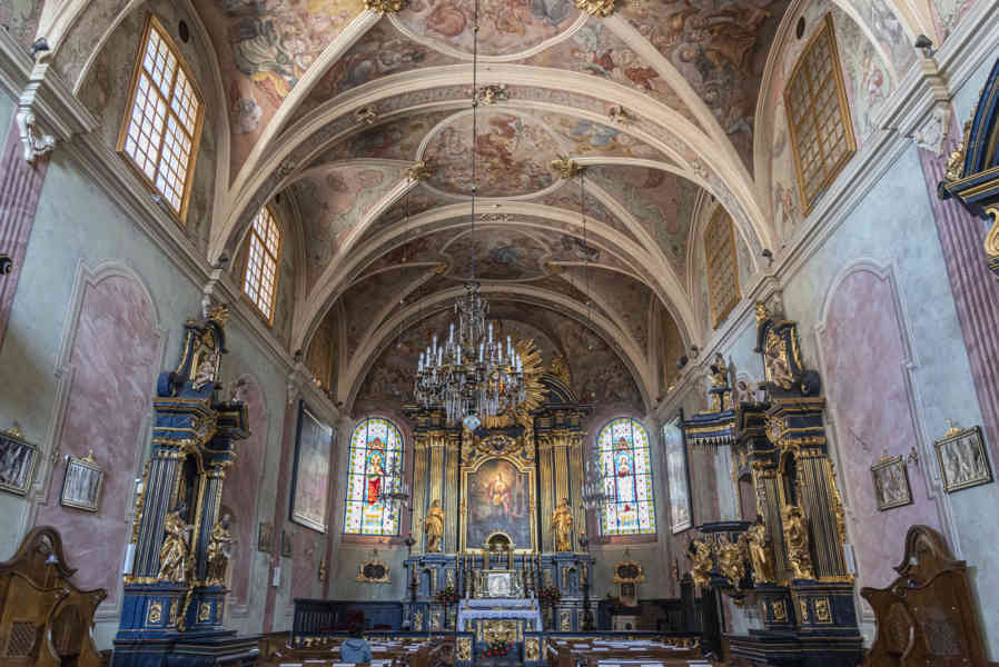 Polonia - Cracovia 119 - iglesia de Santa Bárbara.jpg